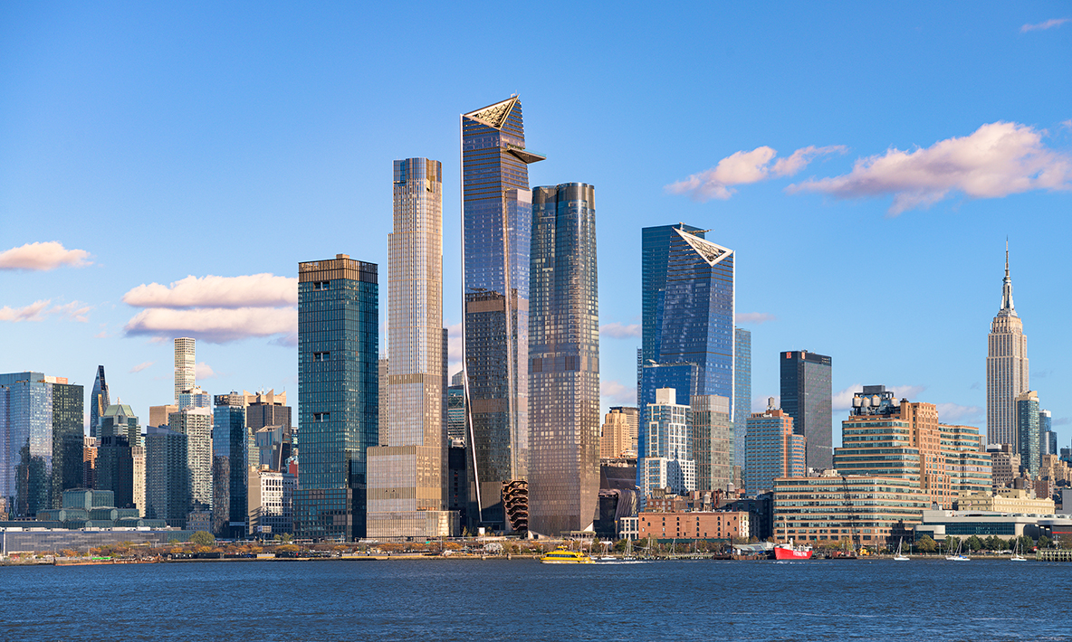 Hudson Yards from the Hudson River